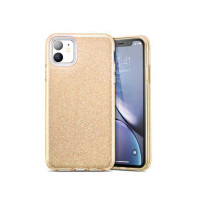 Maskica Za Samsung Galaxy S21 FE 5G Glitter Zlatna